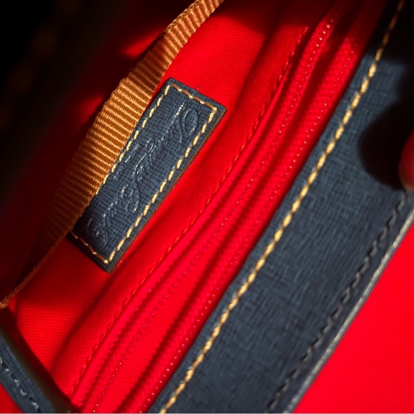 Dooney & Bourke Blue Crossbody Bag - Picture 6 of 9